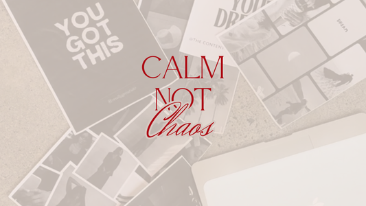 Calm, Not Chaos: The Mindset Shift I’m Taking Into 2026